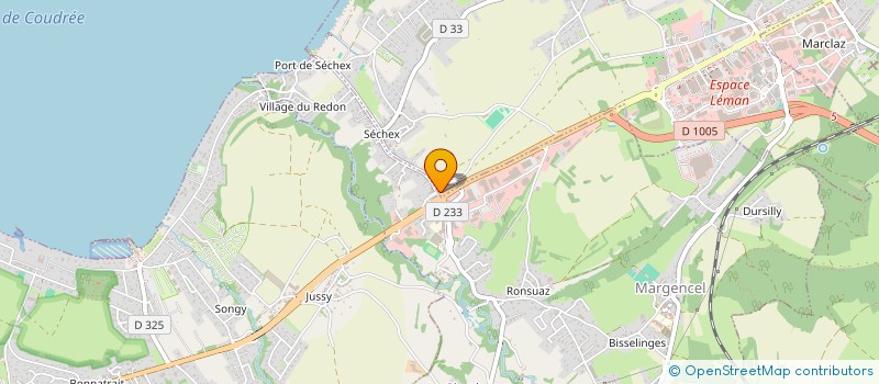 localisation de l'entreprise ASSISTANCE ENERGETIQUE DU LEMAN à THONON-LES-BAINS