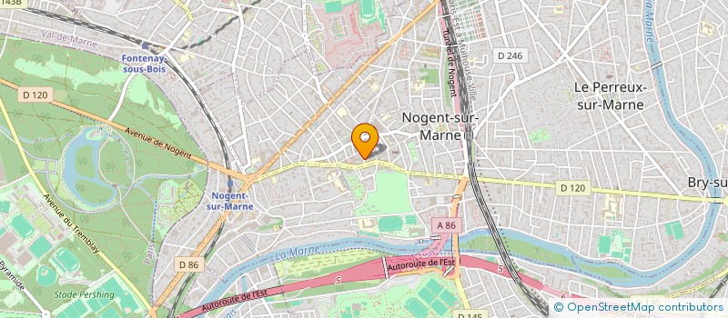 localisation de l'entreprise ASSISTANCE ET CONSEIL à NOGENT-SUR-MARNE