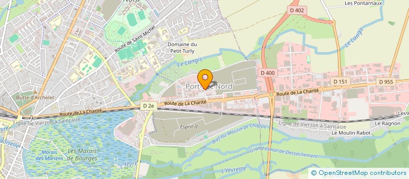 localisation de l'entreprise ASSISTANCE ET CONSEIL  BOURGES