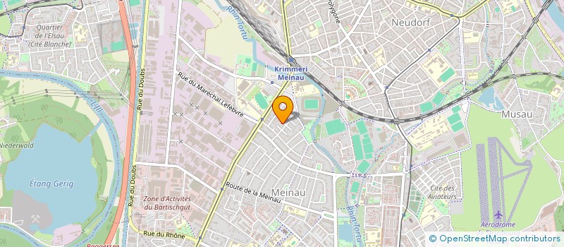 localisation de l'entreprise ASSISTANCE ET CONSEIL à STRASBOURG