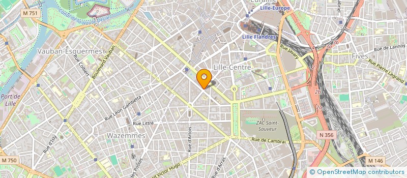 localisation de l'entreprise ASSISTANCE ET FORMATION NORD à LILLE