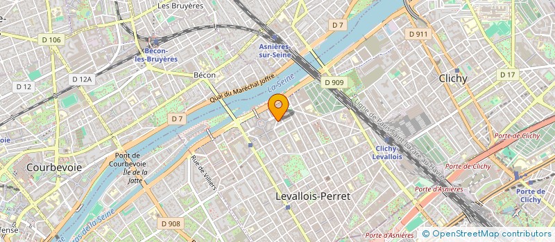 localisation de l'entreprise ASSISTANCE ET INFORMATION EN ENERGIE RENOUVELABLE à LEVALLOIS-PERRET