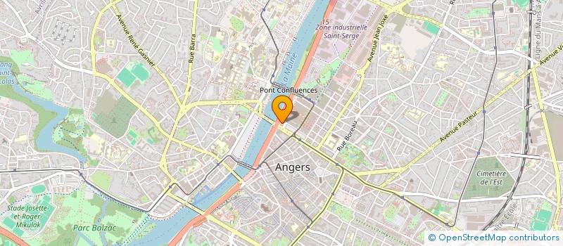 localisation de l'entreprise ASSISTANCE ET INFORMATIONS EN DROIT POUR ENTREPRISES à ANGERS