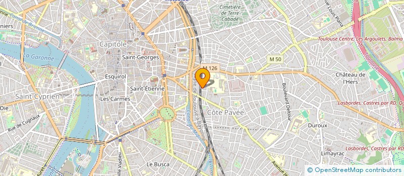 localisation de l'entreprise ASSISTANCE ET MAINTENANCE INFORMATIQUE A DOMICILE à TOULOUSE