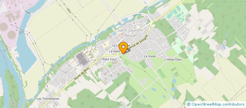 localisation de l'entreprise ASSISTANCE ET PROXIMITE DE SERVICES INFORMATIQUES  LA FERTE-SAINT-CYR