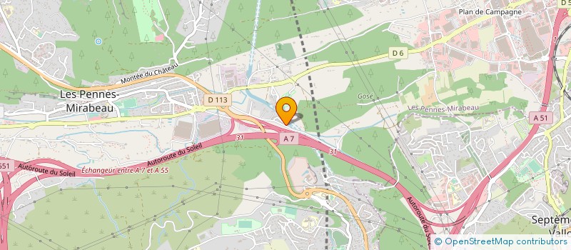 localisation de l'entreprise ASSISTANCE ET REALISATIONS TECHNIQUES à LES PENNES-MIRABEAU