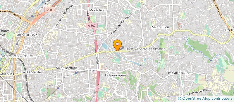 localisation de l'entreprise ASSISTANCE ET SECOURS AUX SANS ABRIS à MARSEILLE