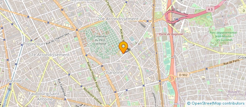localisation de l'entreprise ASSISTANCE ET SERVICES à PARIS
