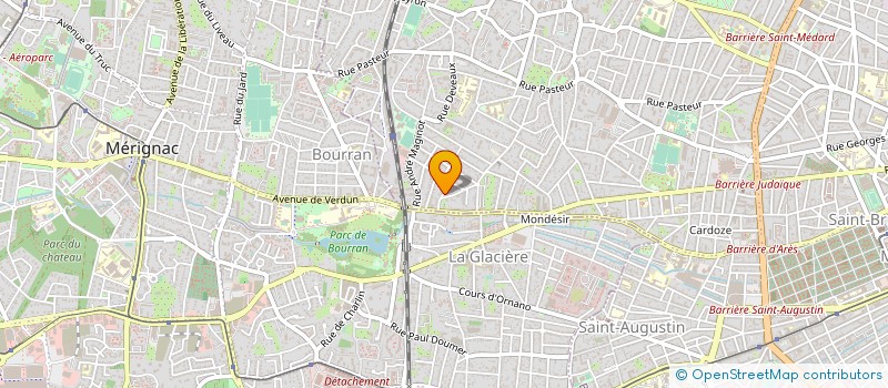 localisation de l'entreprise ASSISTANCE ET SERVICES AUX PERSONNES ASAP à BORDEAUX