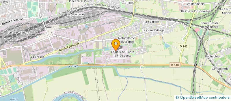localisation de l'entreprise ASSISTANCE ETANCHEITE à LA VILLE-AUX-DAMES