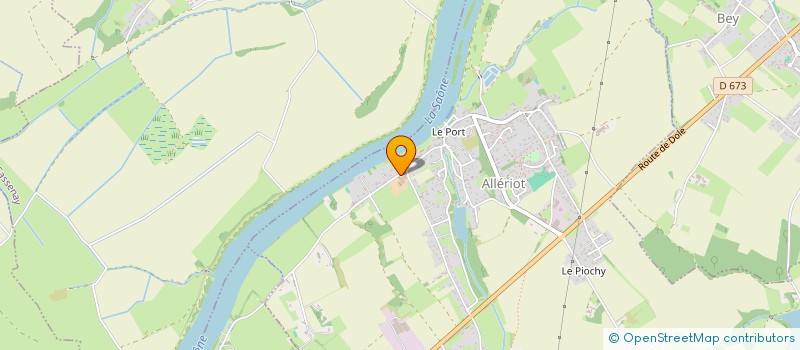 localisation de l'entreprise ASSISTANCE ETUDES MAINTENANCE  ALLERIOT