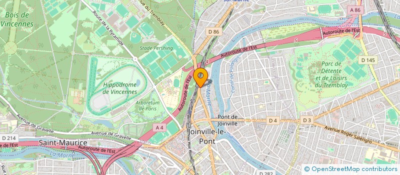 localisation de l'entreprise ASSISTANCE EUR DU TRANSPORT ET INDUSTRIE  JOINVILLE-LE-PONT