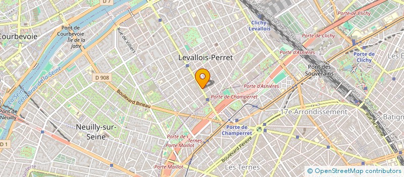 localisation de l'entreprise ASSISTANCE EUROPEENNE DE CONSEIL à LEVALLOIS-PERRET