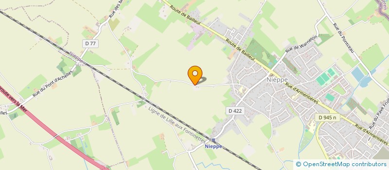 localisation de l'entreprise ASSISTANCE FERMETURE MAINTENANCE ROBINET à NIEPPE