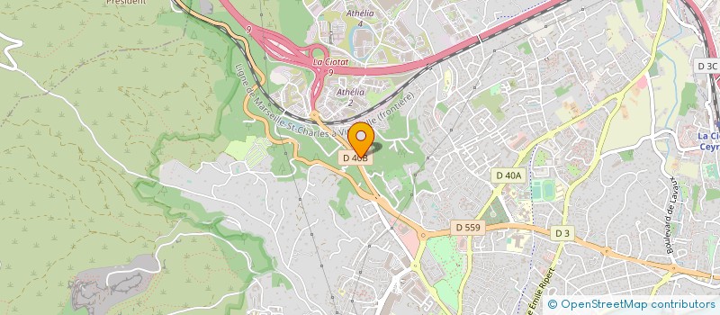 localisation de l'entreprise ASSISTANCE FERRERO REMORQUAGE à LA CIOTAT