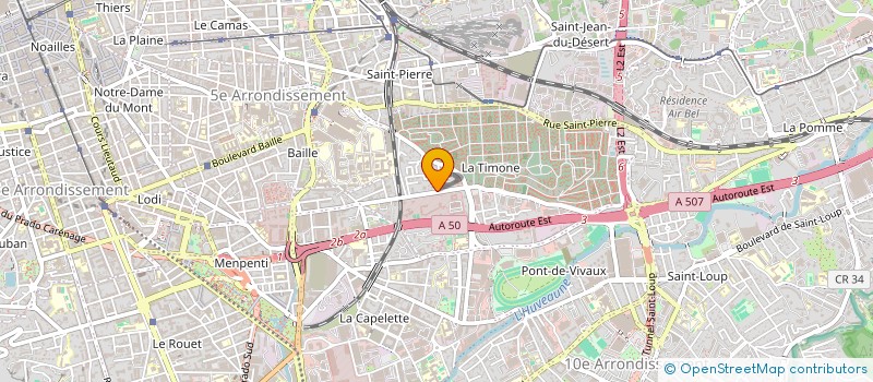 localisation de l'entreprise ASSISTANCE FORMATION PARTICULIERS ET ENTREPRISE  MARSEILLE