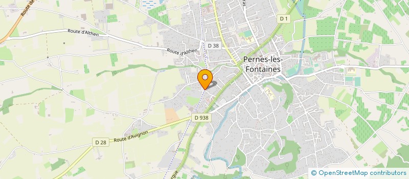 localisation de l'entreprise ASSISTANCE FROID CUISSON 84 à PERNES-LES-FONTAINES