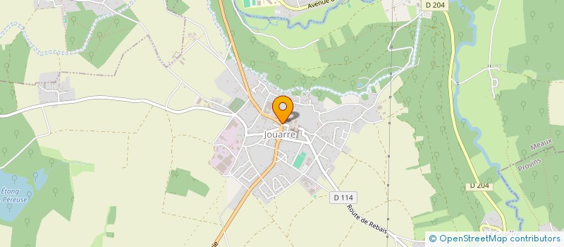 localisation de l'entreprise ASSISTANCE FUNERAIRE BRIARDE à JOUARRE