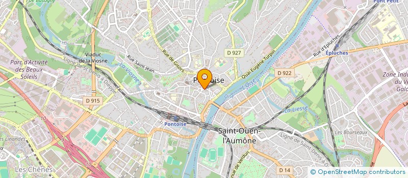 localisation de l'entreprise ASSISTANCE FUNERAIRE INTERNATIONALE AFI  PONTOISE