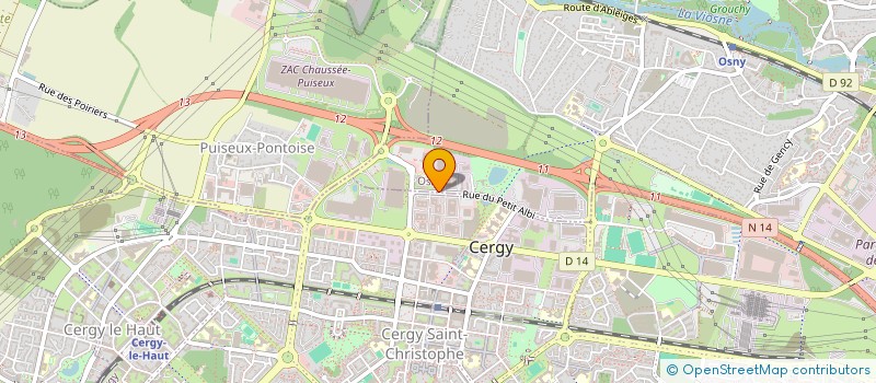 localisation de l'entreprise ASSISTANCE GENERALE PROTECTION à OSNY