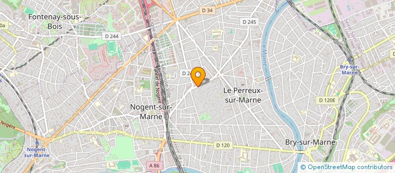 localisation de l'entreprise ASSISTANCE GESTION CONTROLE CVC & PRODUCTION INDUSTRIELLE  LE PERREUX-SUR-MARNE