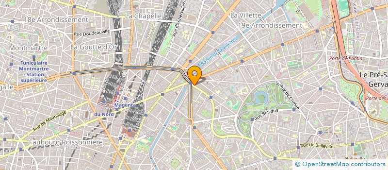 localisation de l'entreprise ASSISTANCE GESTION ETUDE SERVICE ENTREP  PARIS