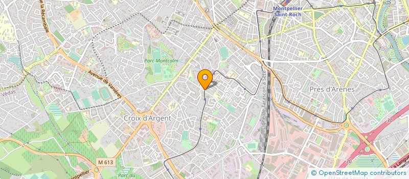 localisation de l'entreprise ASSISTANCE GESTION INFORMATIQUE à MONTPELLIER