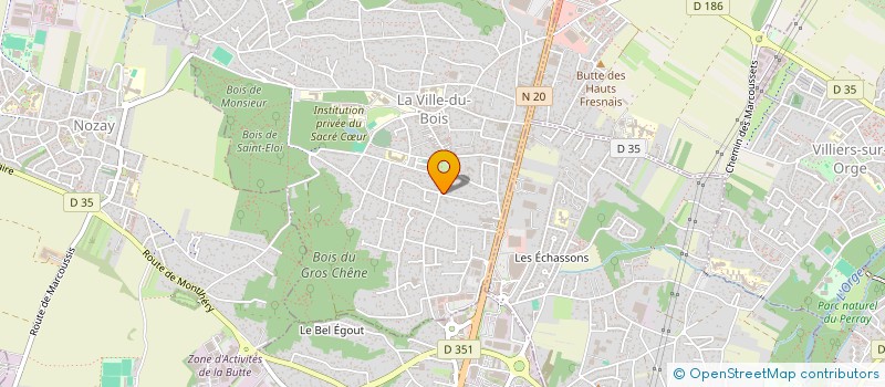 localisation de l'entreprise ASSISTANCE GESTION SECURITE à LA VILLE-DU-BOIS