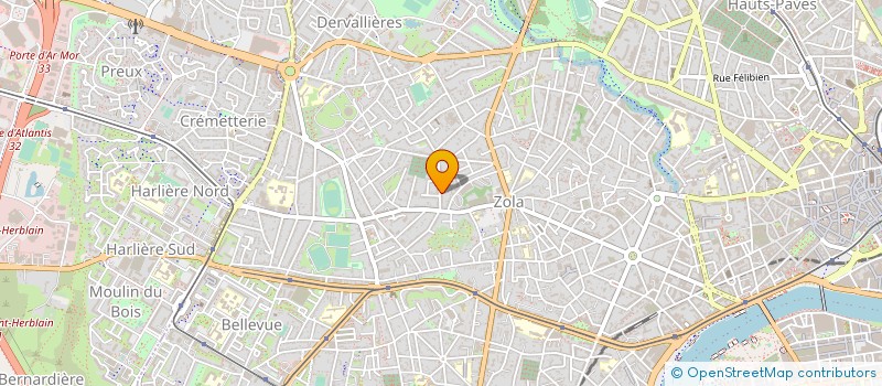 localisation de l'entreprise ASSISTANCE INFORMATIQUE A DOMICILE à NANTES