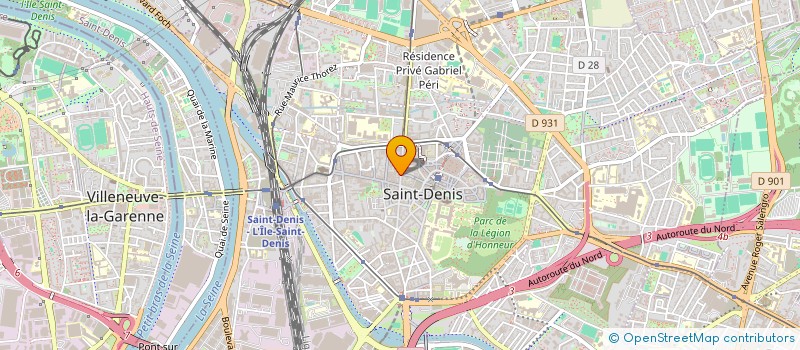 localisation de l'entreprise ASSISTANCE INFORMATIQUE ADMINISTRATIVE à SAINT-DENIS