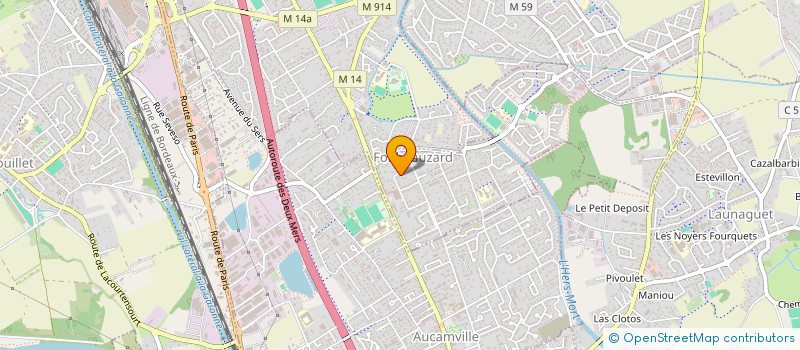 localisation de l'entreprise ASSISTANCE INFORMATIQUE DE PROXIMITE  FONBEAUZARD