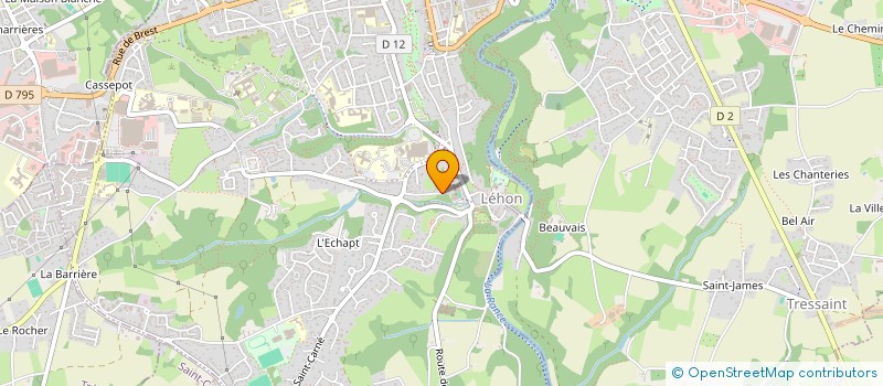 localisation de l'entreprise ASSISTANCE INFORMATIQUE DISTRIBUTION ETUDES  DINAN