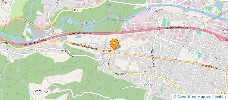 localisation de l'entreprise ASSISTANCE INFORMATIQUE ET INTERNET DOMICILE ENTREPRISE FRANCE  MARNAZ