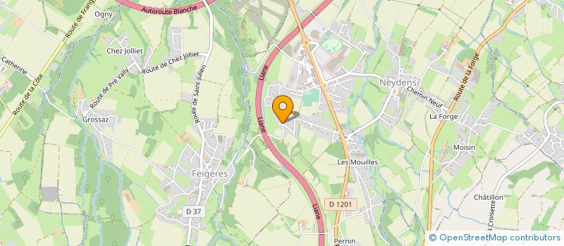 localisation de l'entreprise ASSISTANCE INFORMATIQUE GLOBALE  NEYDENS