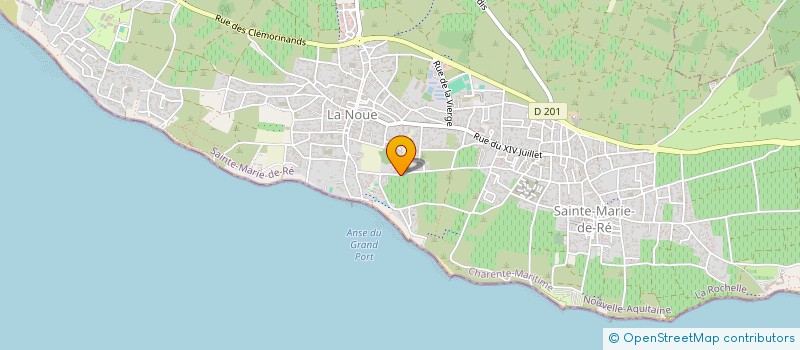 localisation de l'entreprise ASSISTANCE INFORMATIQUE RETHAISE  SAINTE-MARIE-DE-RE