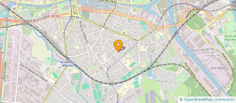 localisation de l'entreprise ASSISTANCE INSTALLATION DEPANNAGE ENTRET à STRASBOURG