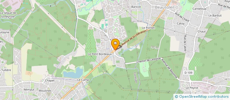 localisation de l'entreprise ASSISTANCE LOGICIELS SYSTEMES INFORMATIQ  CANEJAN