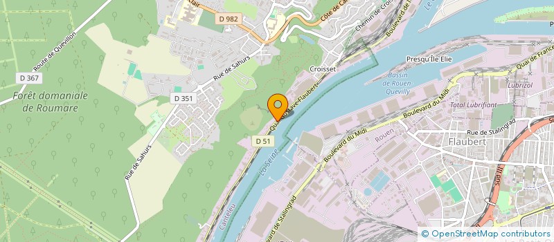 localisation de l'entreprise ASSISTANCE LOGISTIQUE SERVICES  CANTELEU