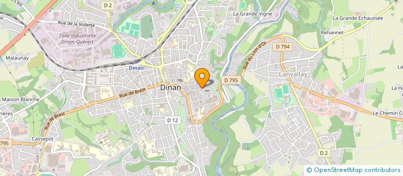 localisation de l'entreprise ASSISTANCE & LOISIRS  DINAN