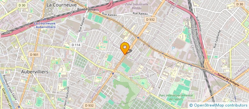 localisation de l'entreprise ASSISTANCE MAINTENANCE CONSULTING  AUBERVILLIERS