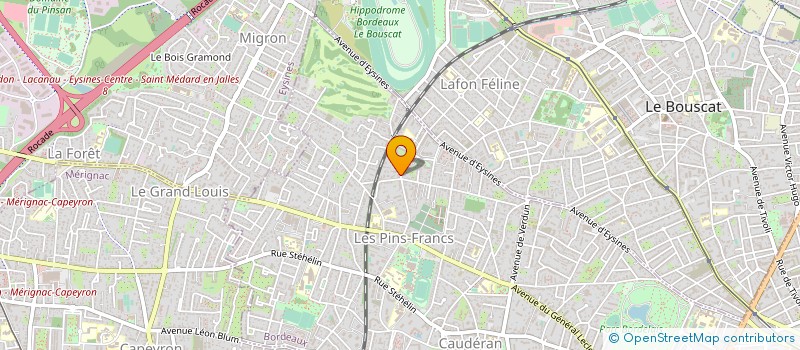 localisation de l'entreprise ASSISTANCE MAINTENANCE DEPANNAGE REPARATIONS 33 à BORDEAUX