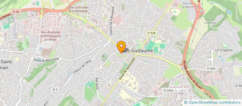 localisation de l'entreprise ASSISTANCE MAINTENANCE INFORMATIQUE ET MULTIMEDIA à BOIS-GUILLAUME