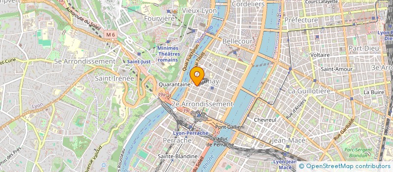 localisation de l'entreprise ASSISTANCE MAINTENANCE TRAVAUX NEUFS à LYON