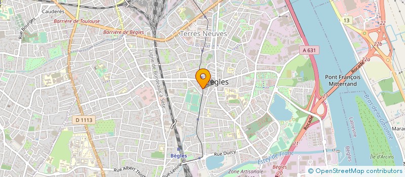 localisation de l'entreprise ASSISTANCE MATERIEL MEDICAL à BEGLES