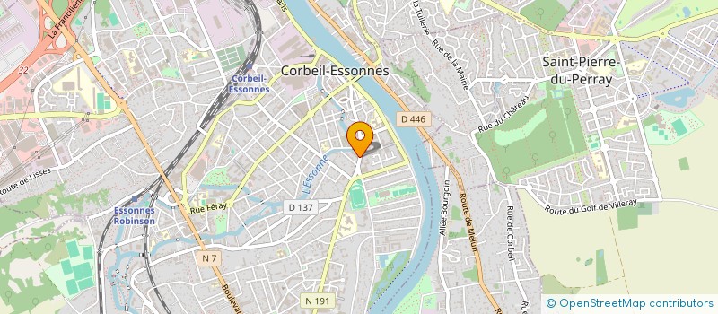 localisation de l'entreprise ASSISTANCE MAXI REPAR AUTO  CORBEIL-ESSONNES
