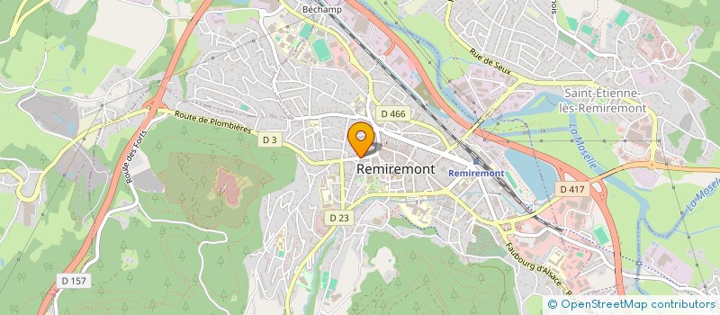 localisation de l'entreprise ASSISTANCE MEDICAL SERVICE à REMIREMONT