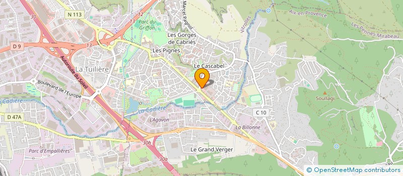 localisation de l'entreprise ASSISTANCE MEDICALISEE SERVICE à VITROLLES