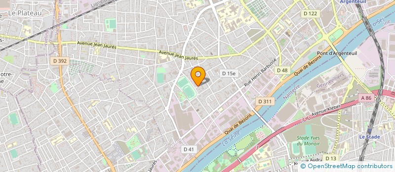 localisation de l'entreprise ASSISTANCE METHODE PROGRAMMATION à ARGENTEUIL