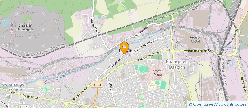 localisation de l'entreprise ASSISTANCE MICRO INFORMATIQUE  FLORANGE