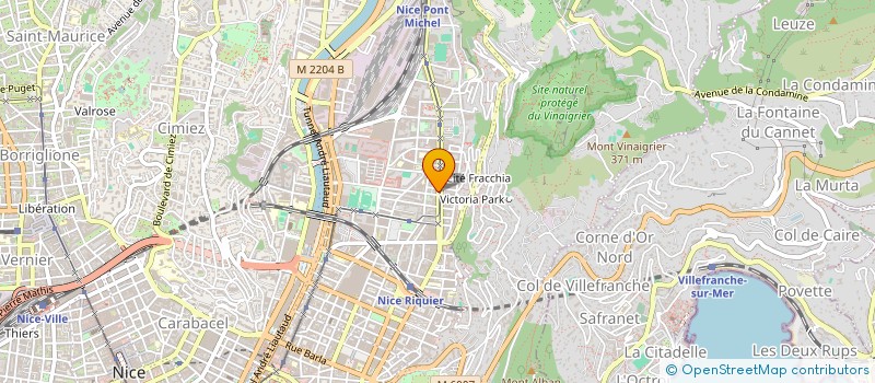 localisation de l'entreprise ASSISTANCE MOTO SERVICE à NICE